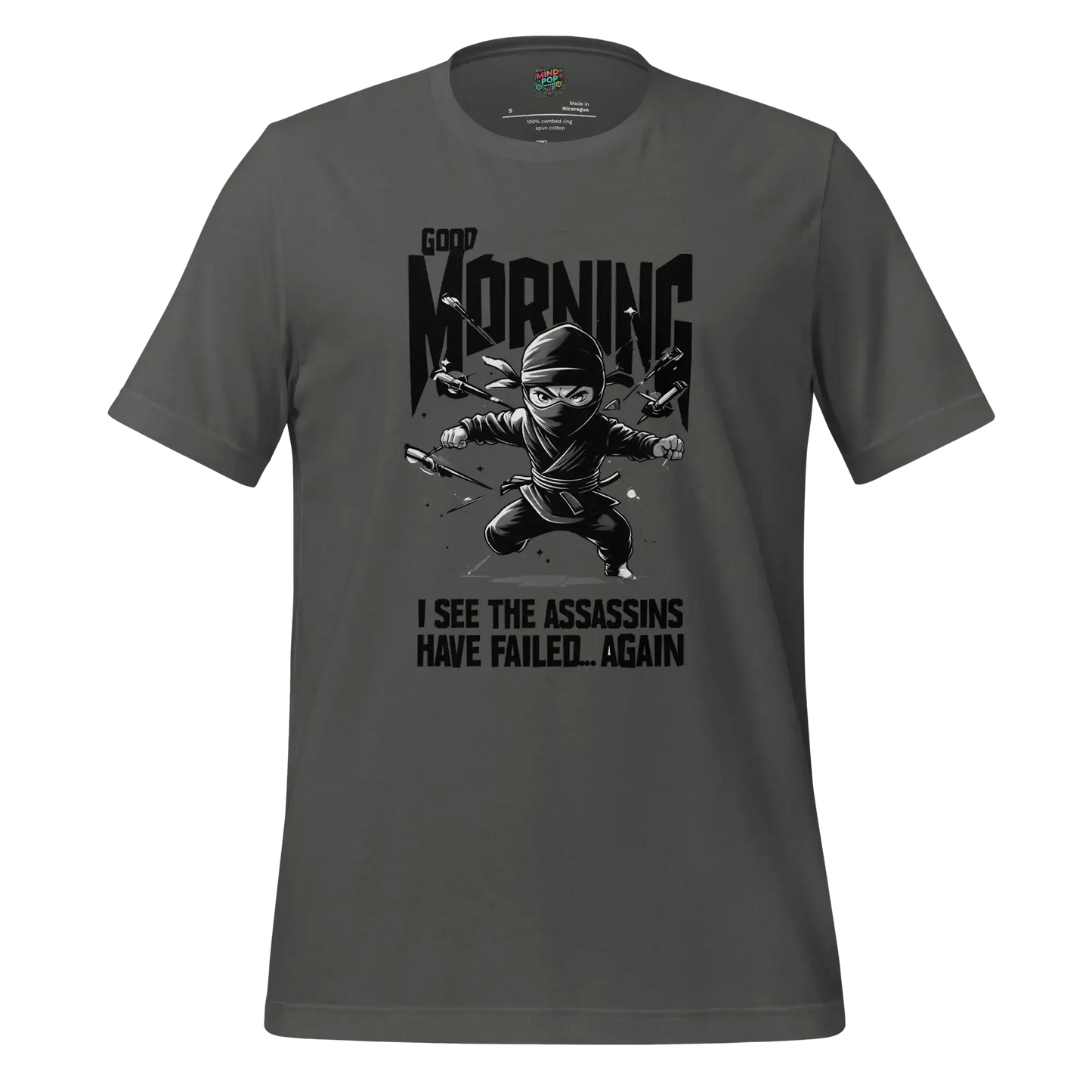 Good Moring Shirt Asphalt
