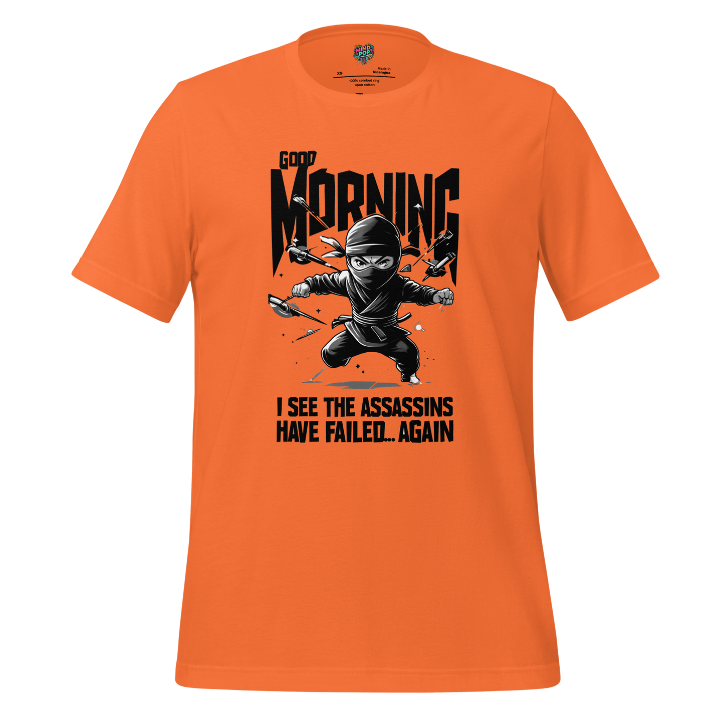 Good Moring Shirt Orange