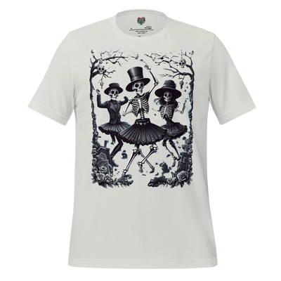 Graveyard Dance Shirt Silver