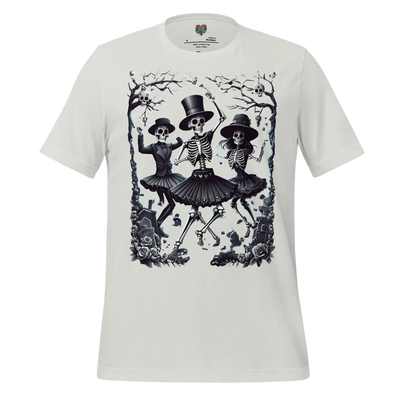Graveyard Dance Shirt Silver