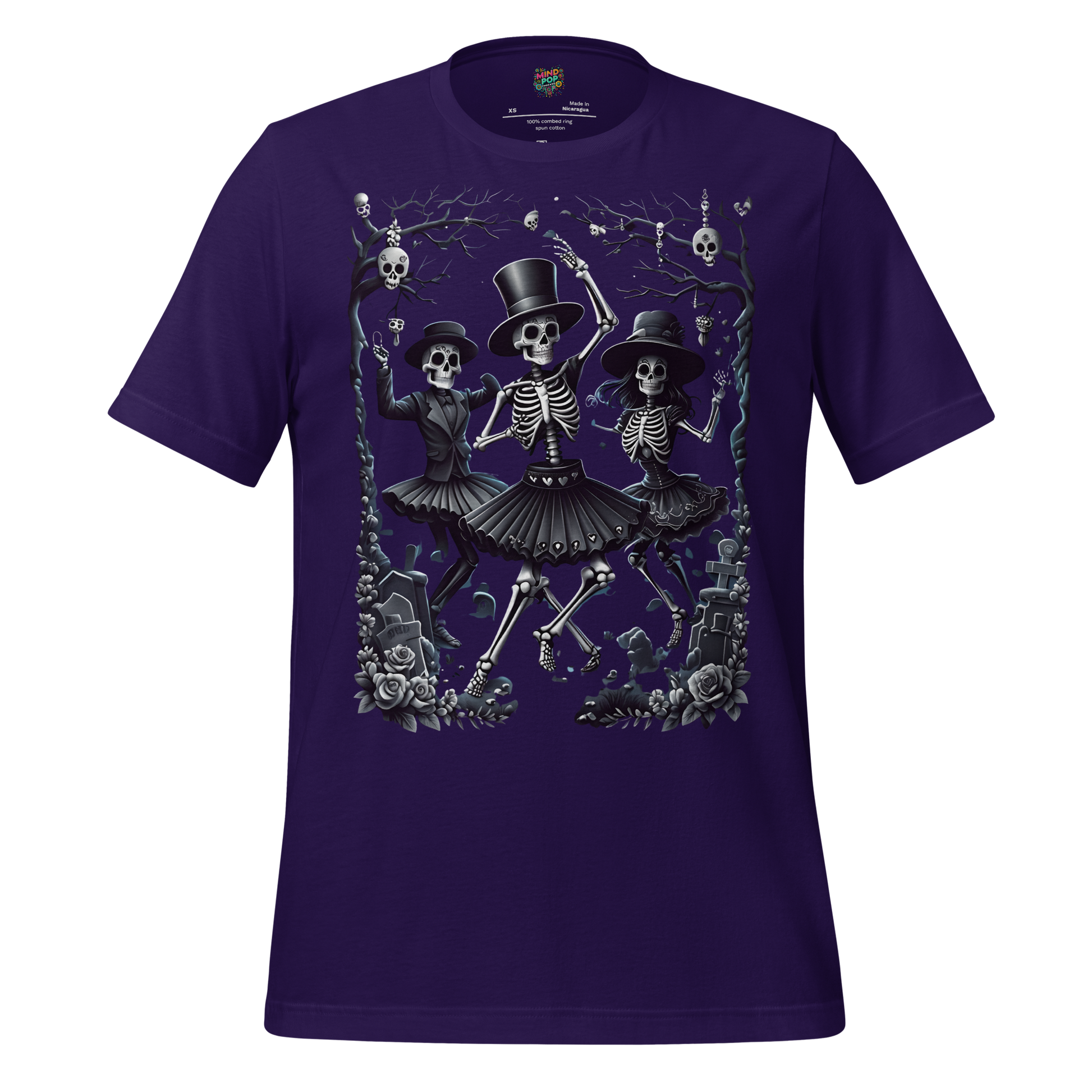 Graveyard Dance Shirt Team Purple