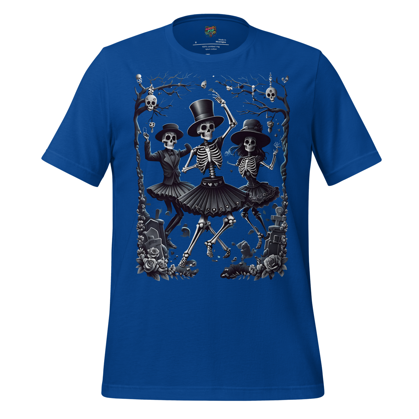 Graveyard Dance Shirt True Royal