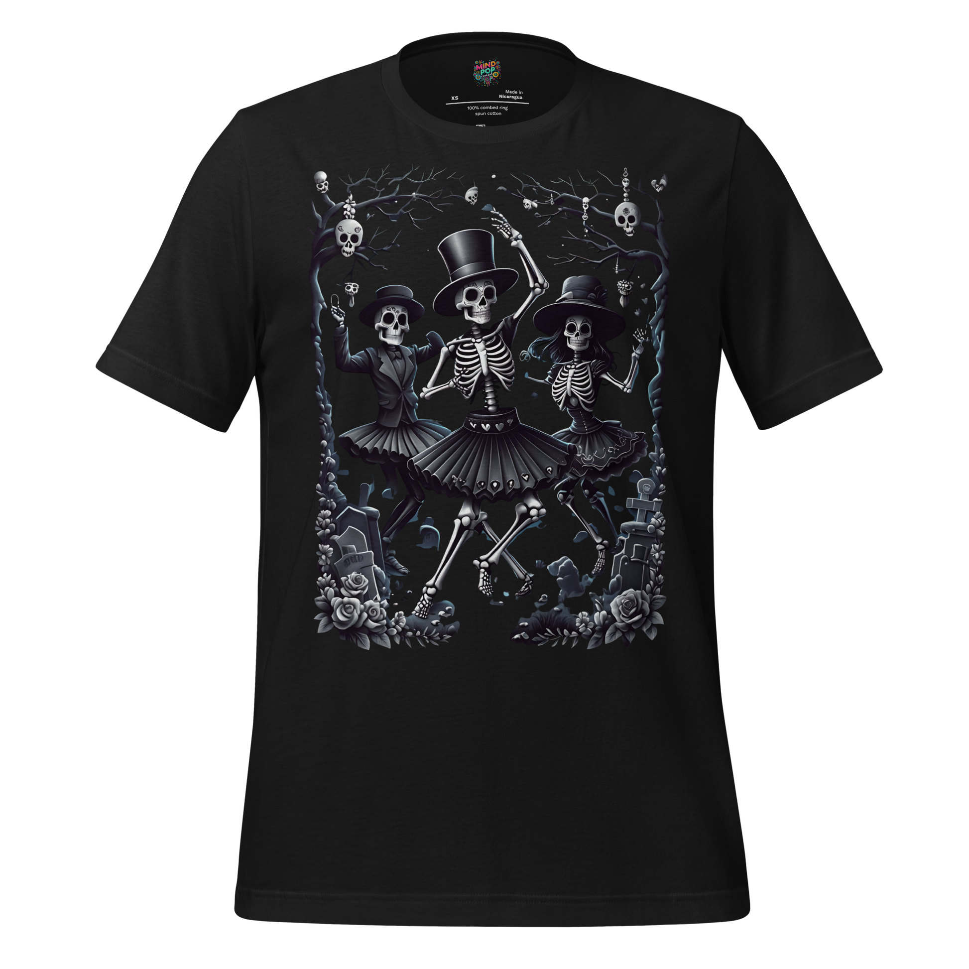 Graveyard Dance Shirt Vintage Black