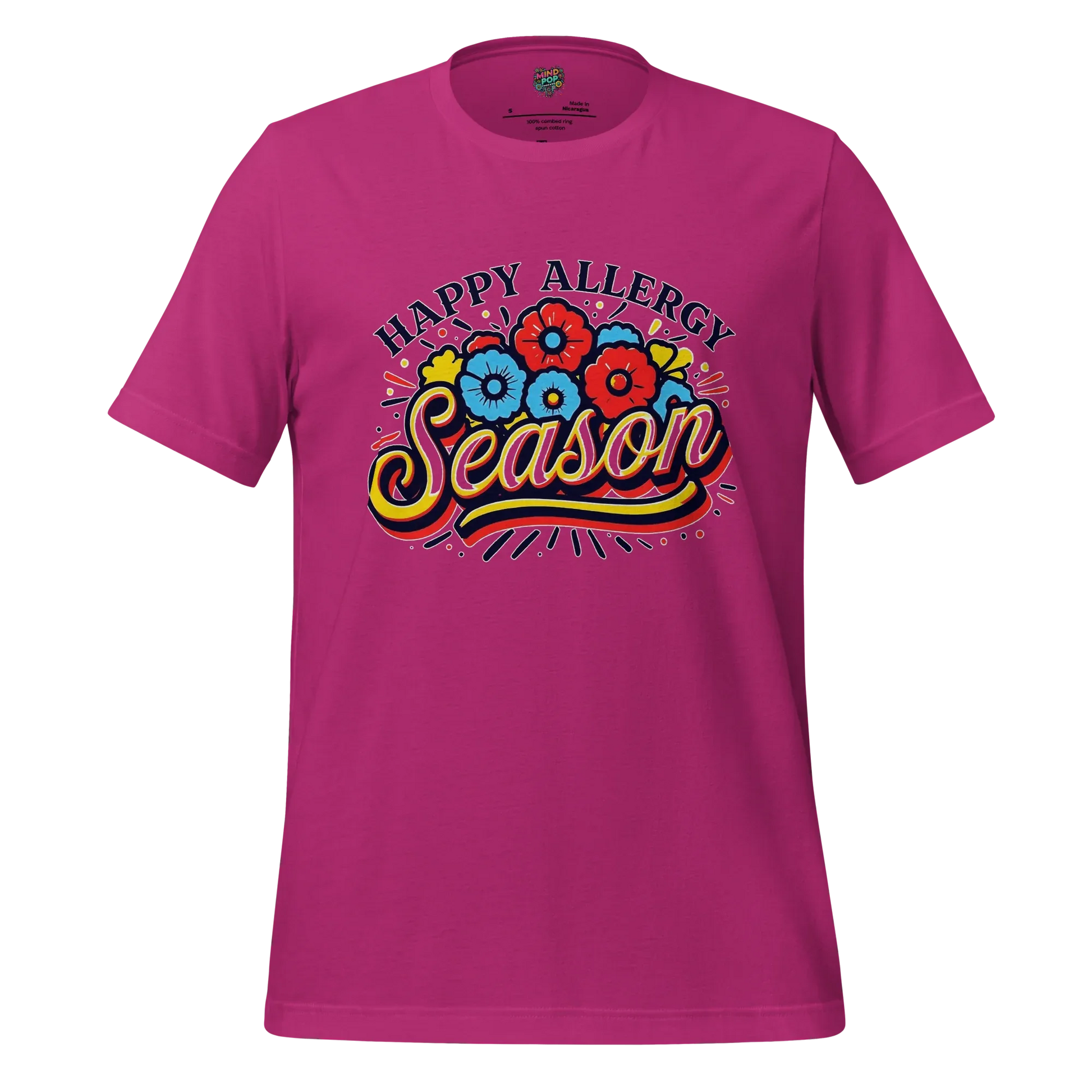 Happy Allergy Season Shirt Berry