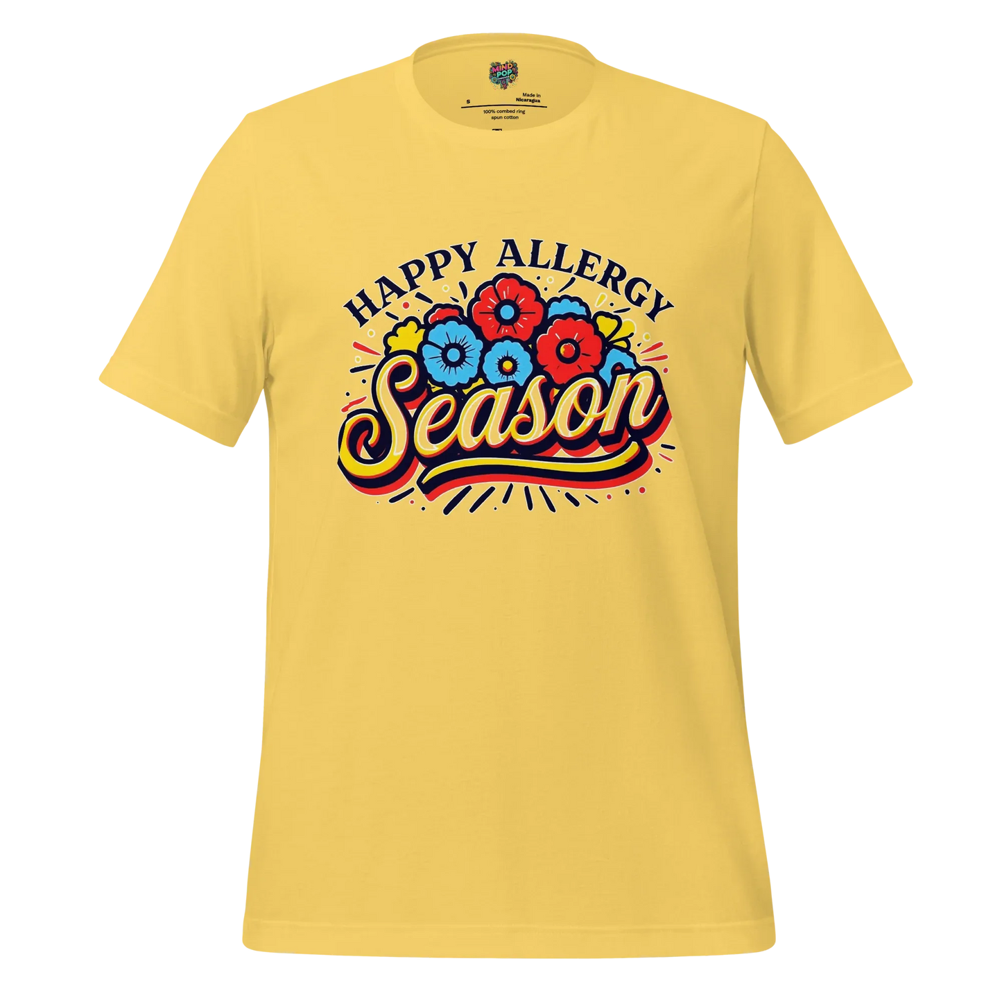 Happy Allergy Season Shirt Yellow