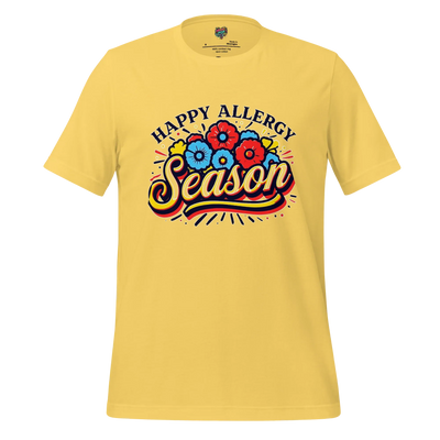 Happy Allergy Season Shirt Yellow