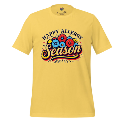Happy Allergy Season Shirt Yellow