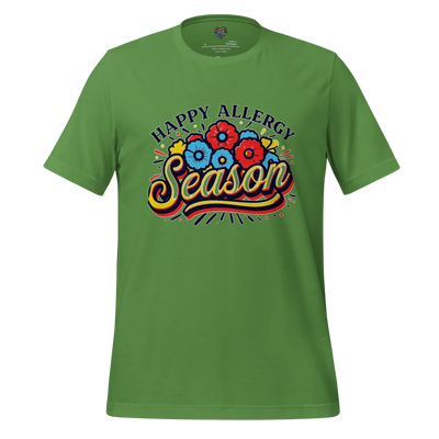 Happy Allergy Season Shirt Leaf