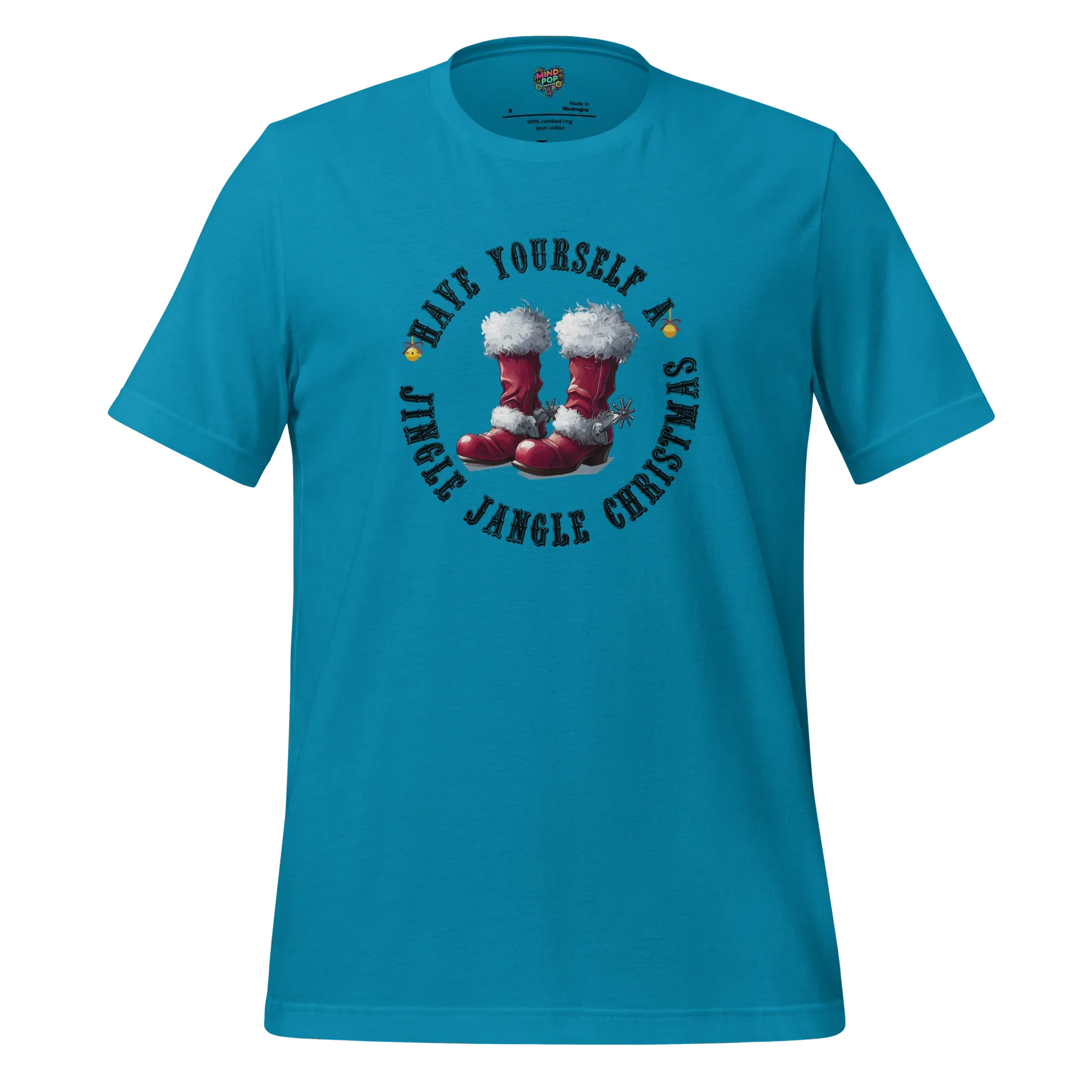 Have Yourself a Jingle Jangle Christmas Shirt Aqua
