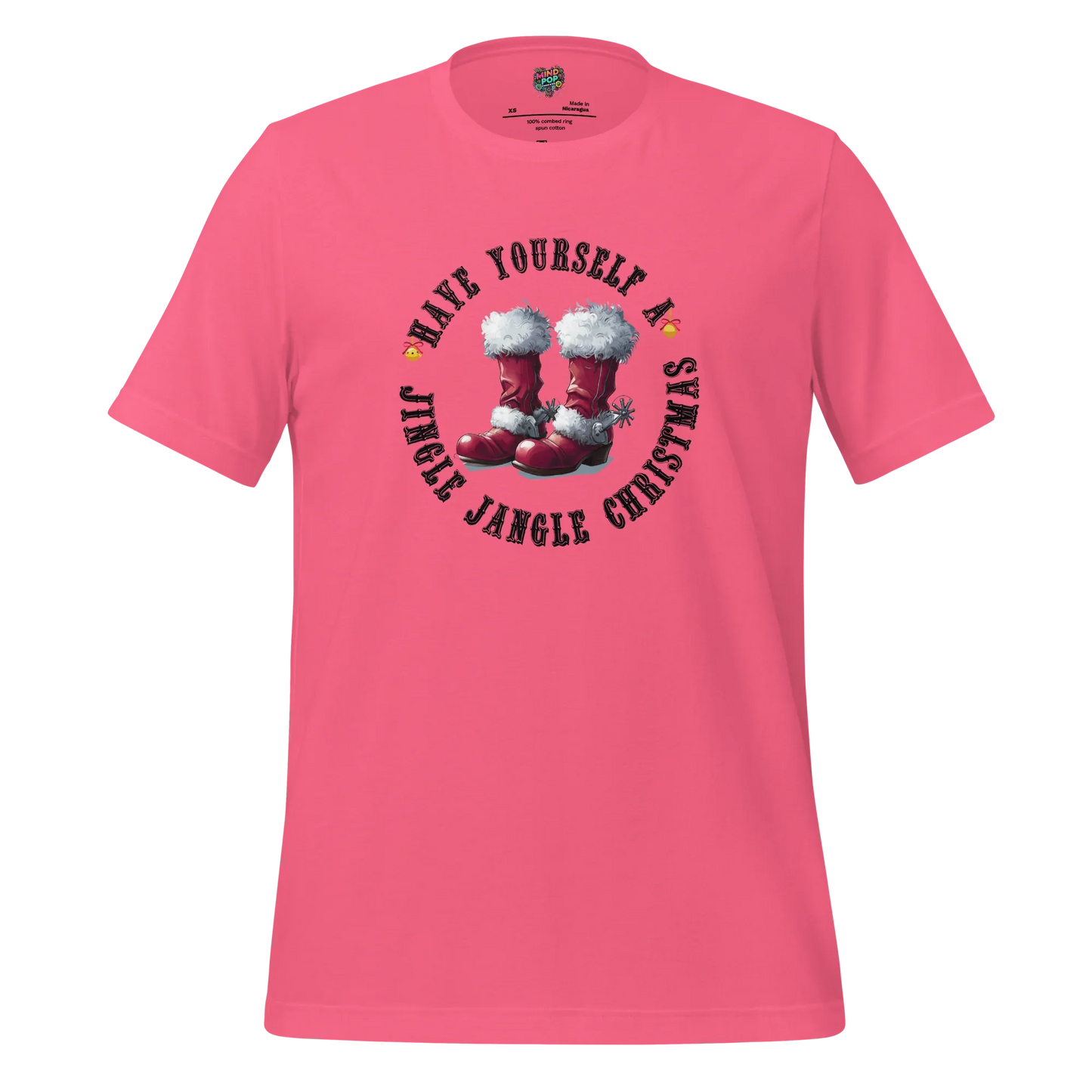 Have Yourself a Jingle Jangle Christmas Shirt Charity Pink
