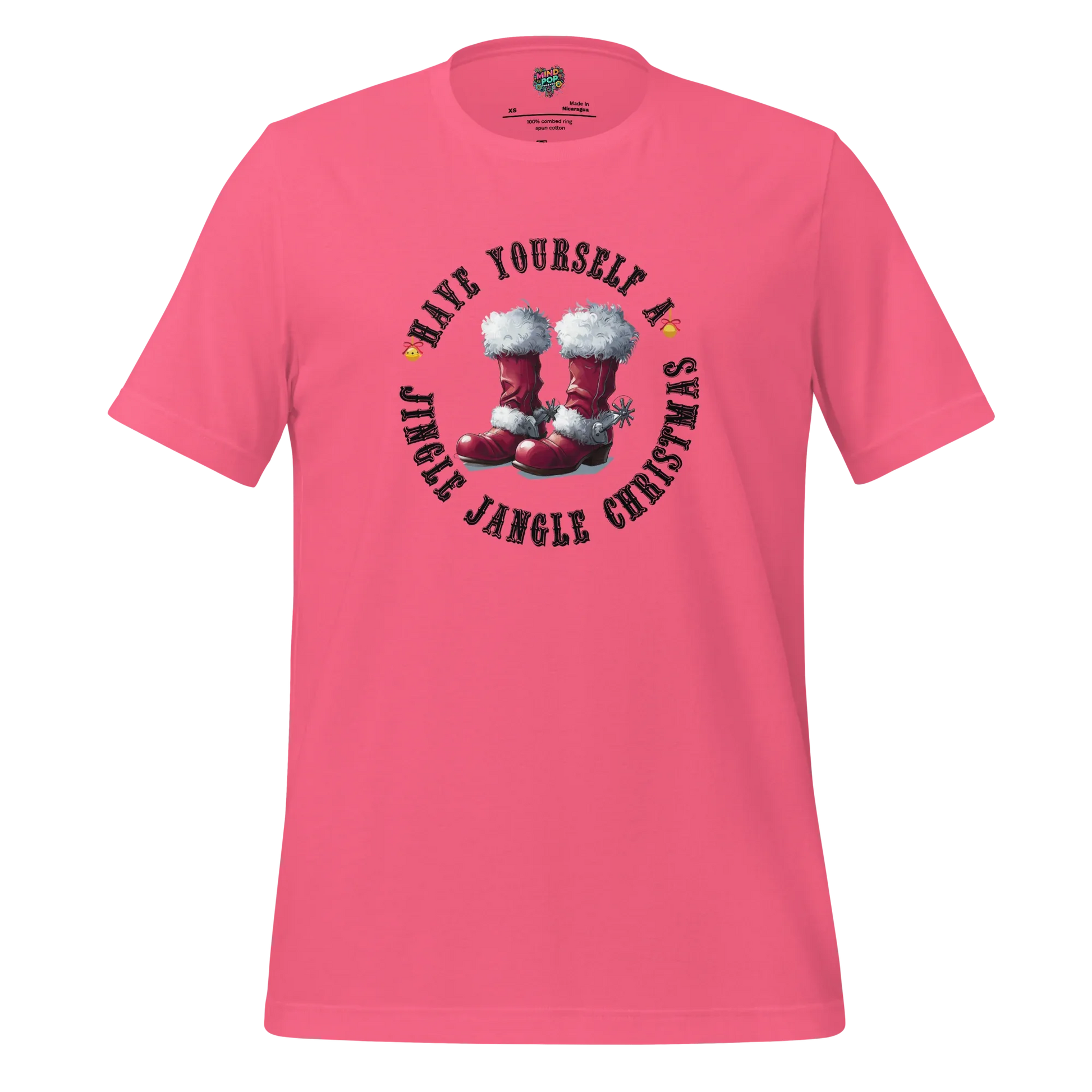 Have Yourself a Jingle Jangle Christmas Shirt Charity Pink