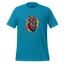 Heartache - Gothic Anatomical Tee Aqua