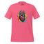 "Heartache" gothic anatomical heart graphic tee in Charity Pink