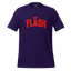 Hot Flash Graphic Tee — Funny Menopause Humor Team Purple