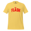 Hot Flash Graphic Tee — Funny Menopause Humor Yellow