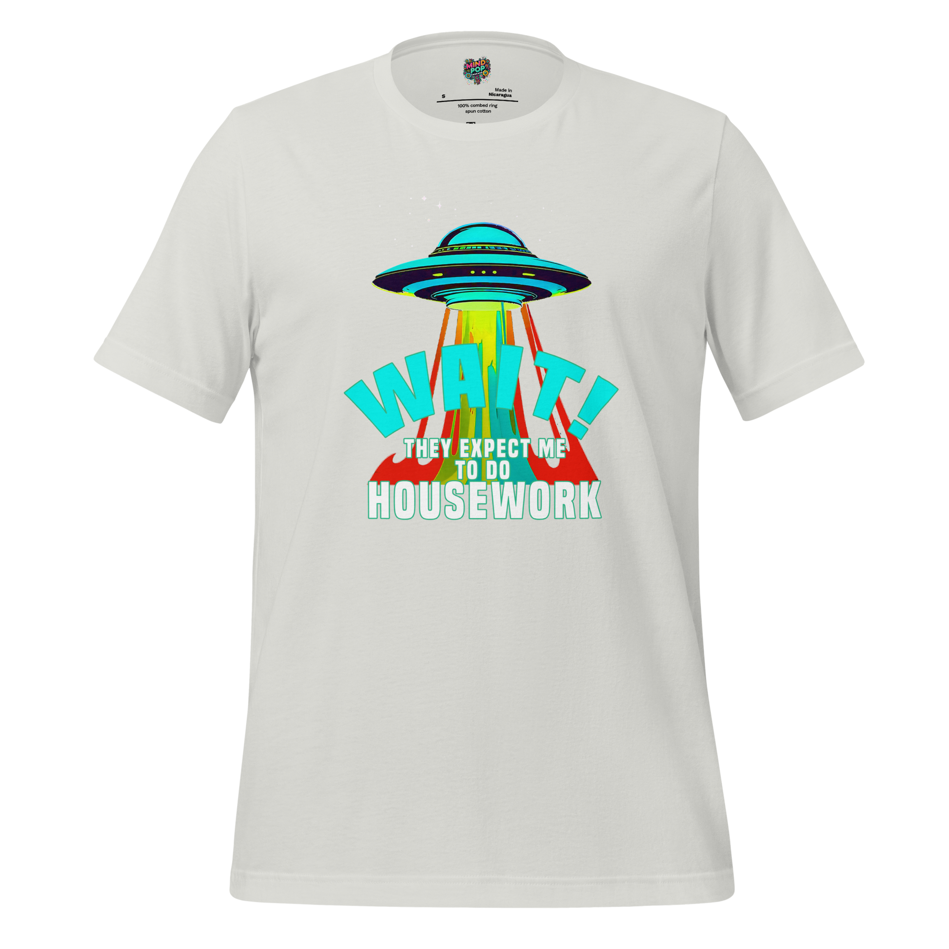 Housework Alien Shirt Silver