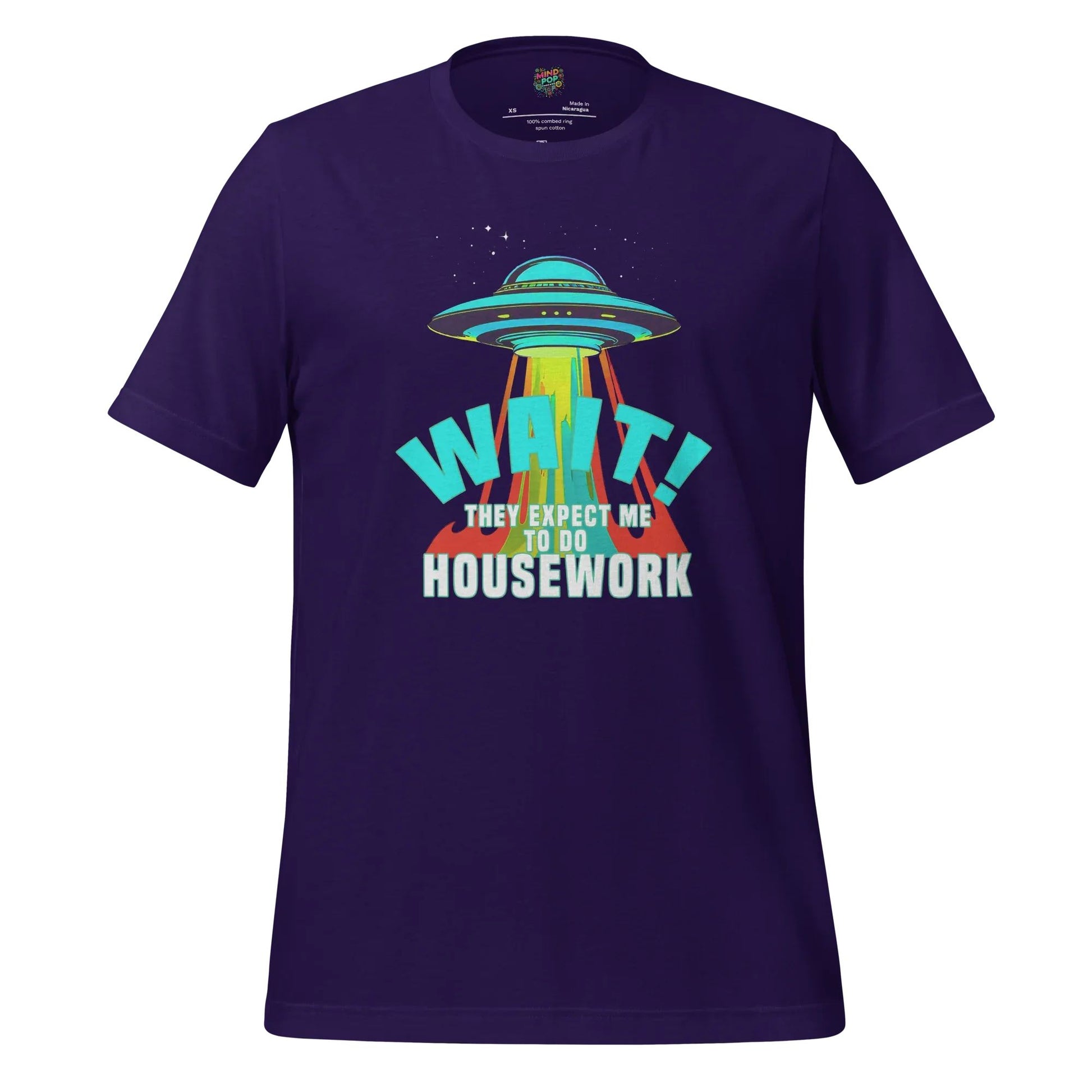 Housework Alien Shirt Team Purple