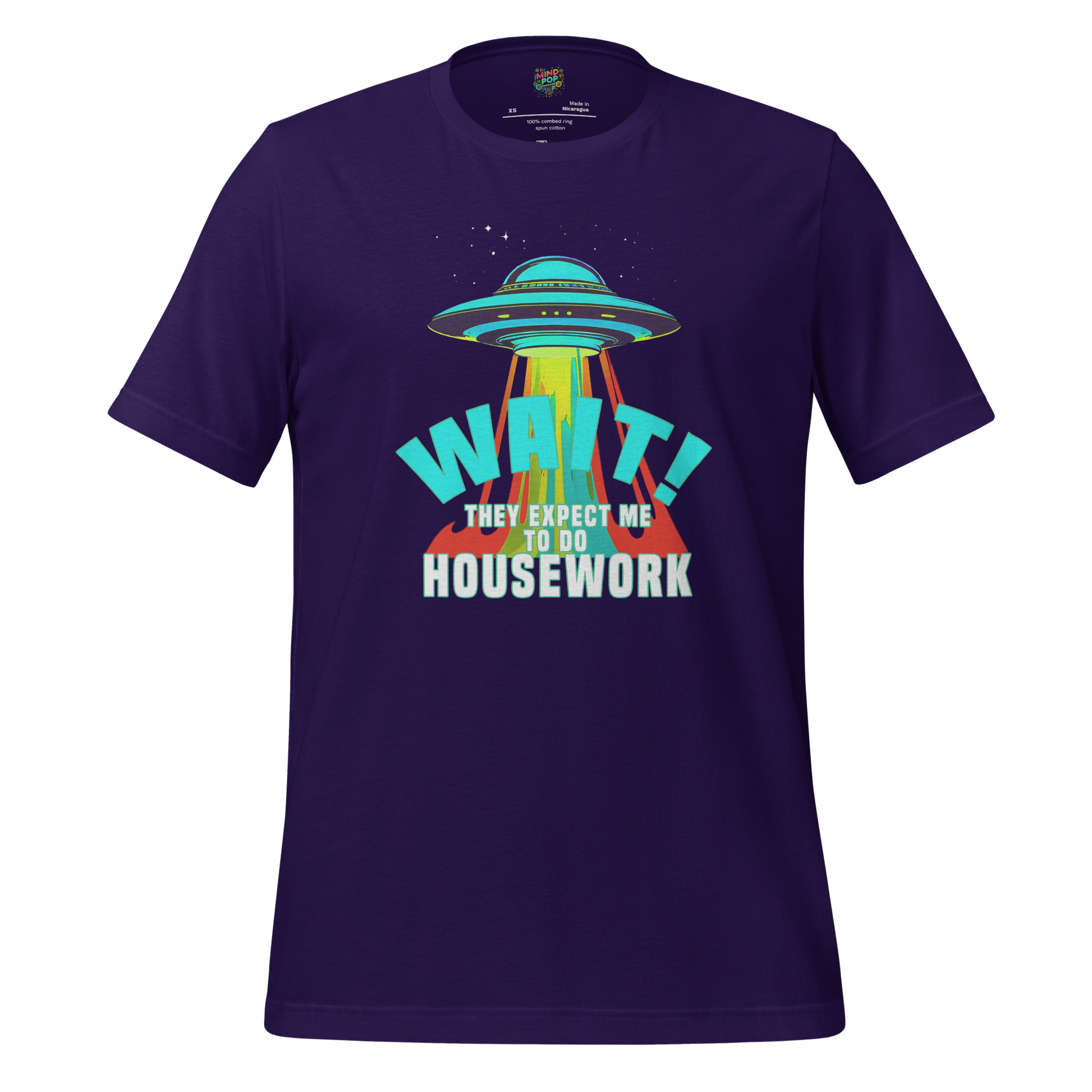 Housework Alien Shirt Team Purple