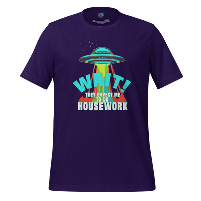 Housework Alien Shirt Team Purple