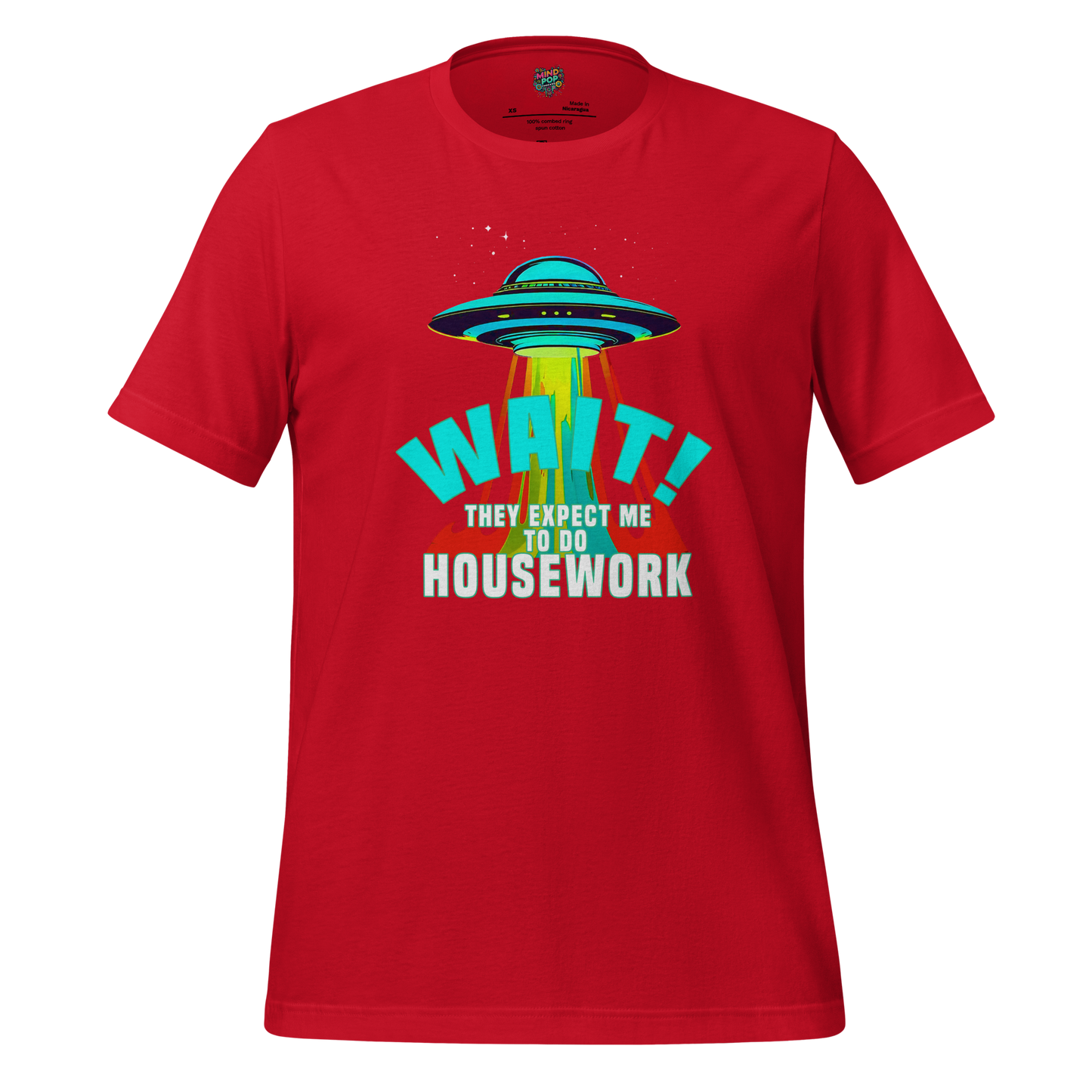Housework Alien Shirt Red
