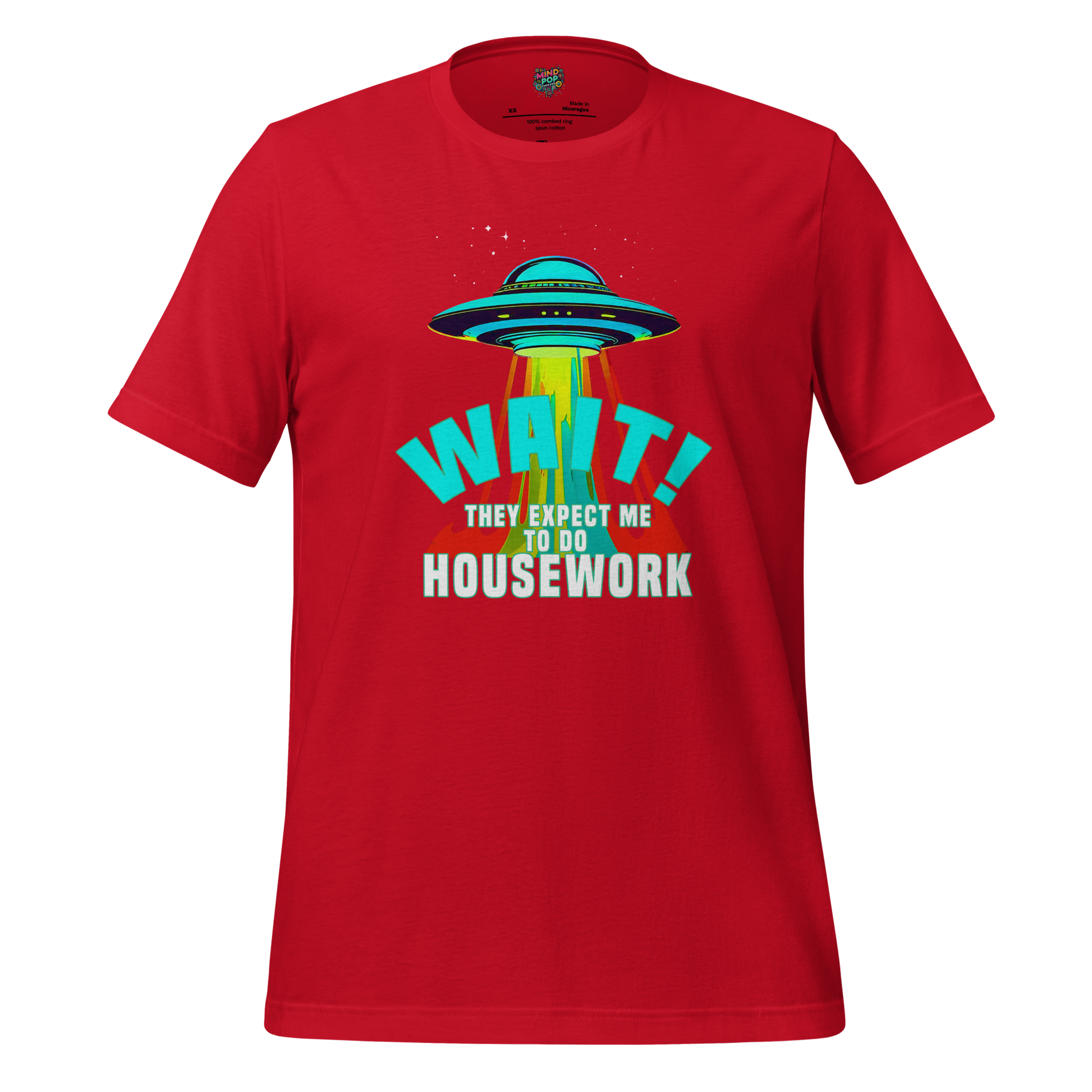 Housework Alien Shirt Red