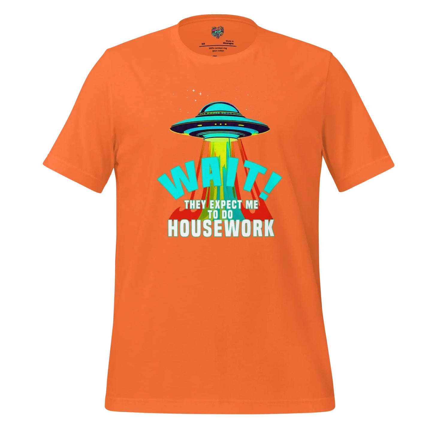 Housework Alien Shirt Orange