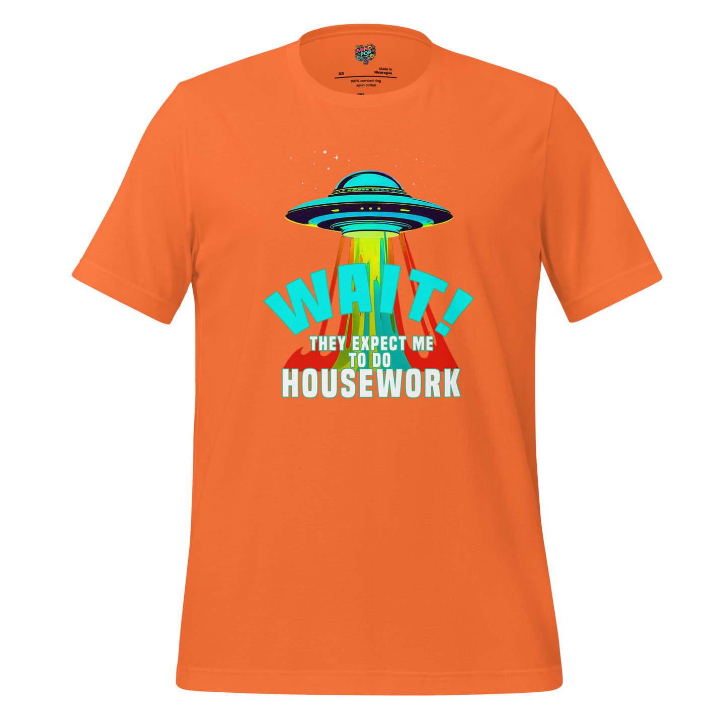 Housework Alien Shirt Orange