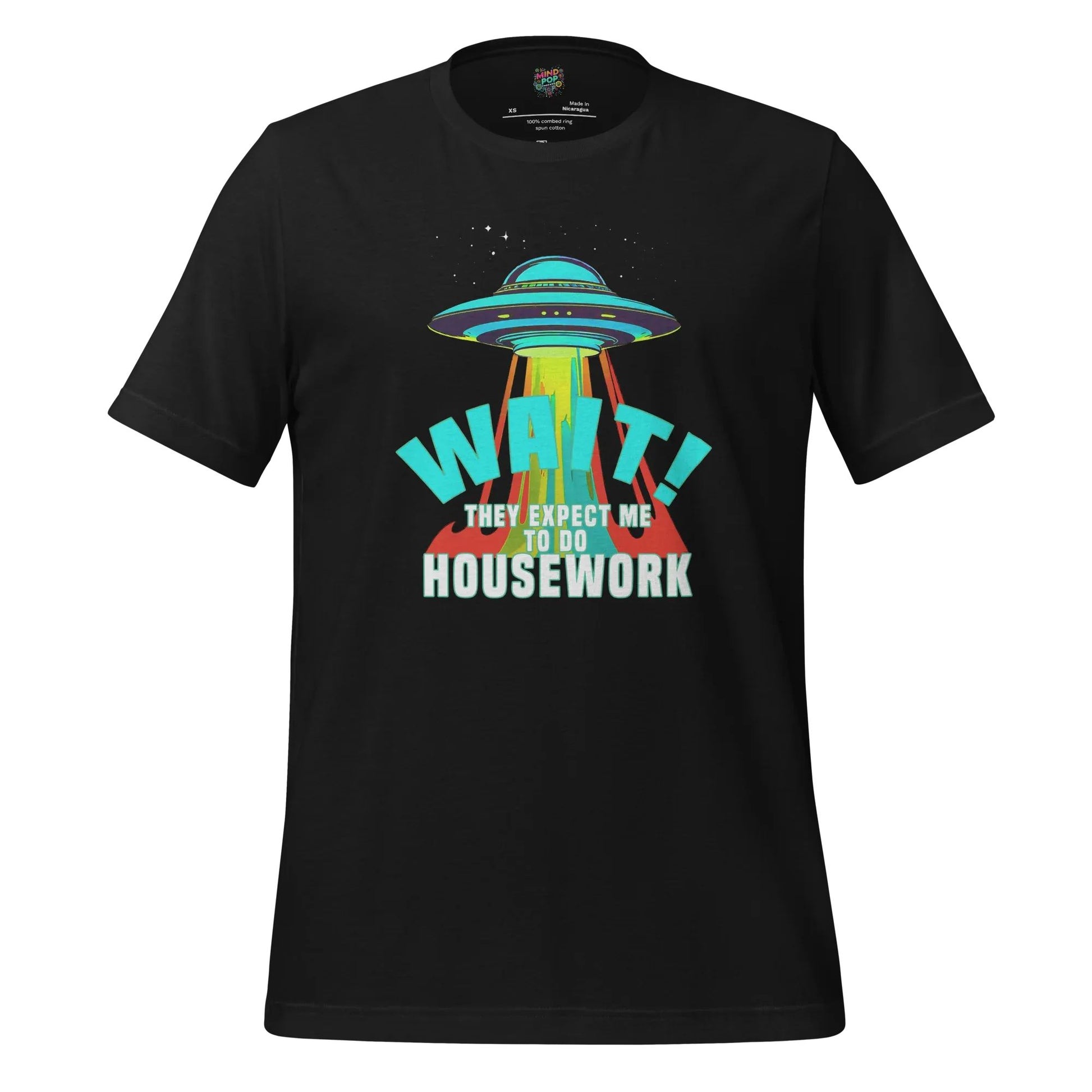 Housework Alien Shirt Vintage Black