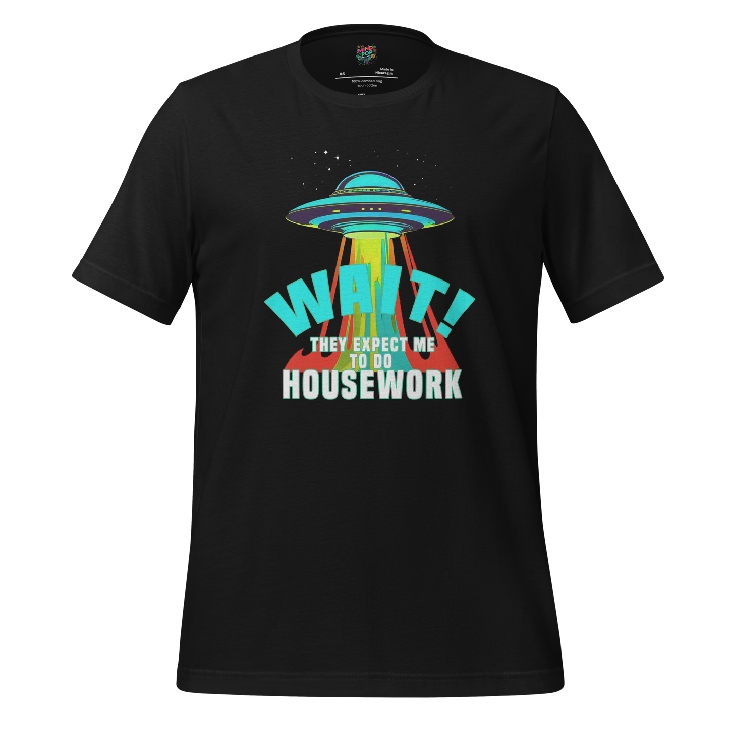 Housework Alien Shirt Vintage Black