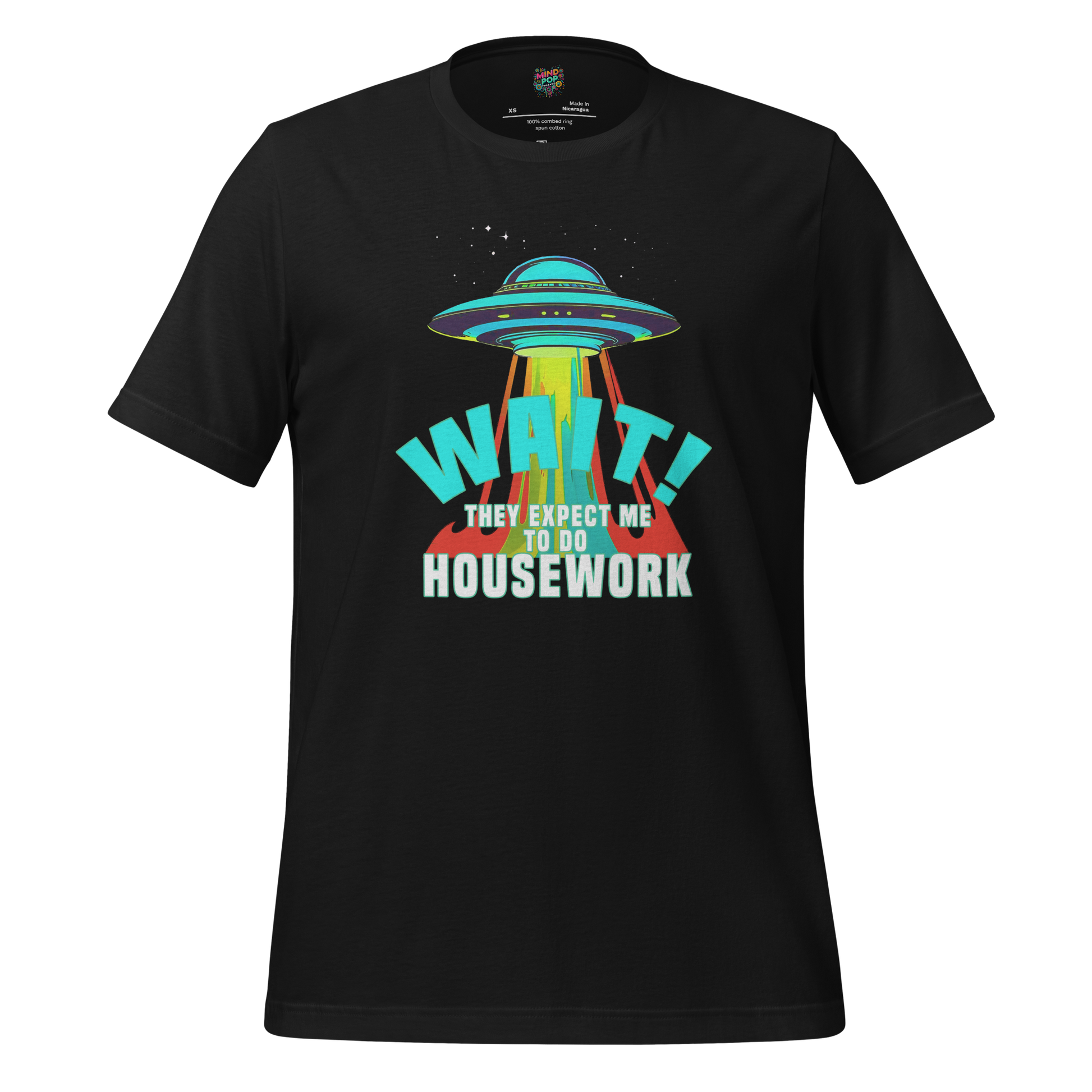 Housework Alien Shirt Vintage Black