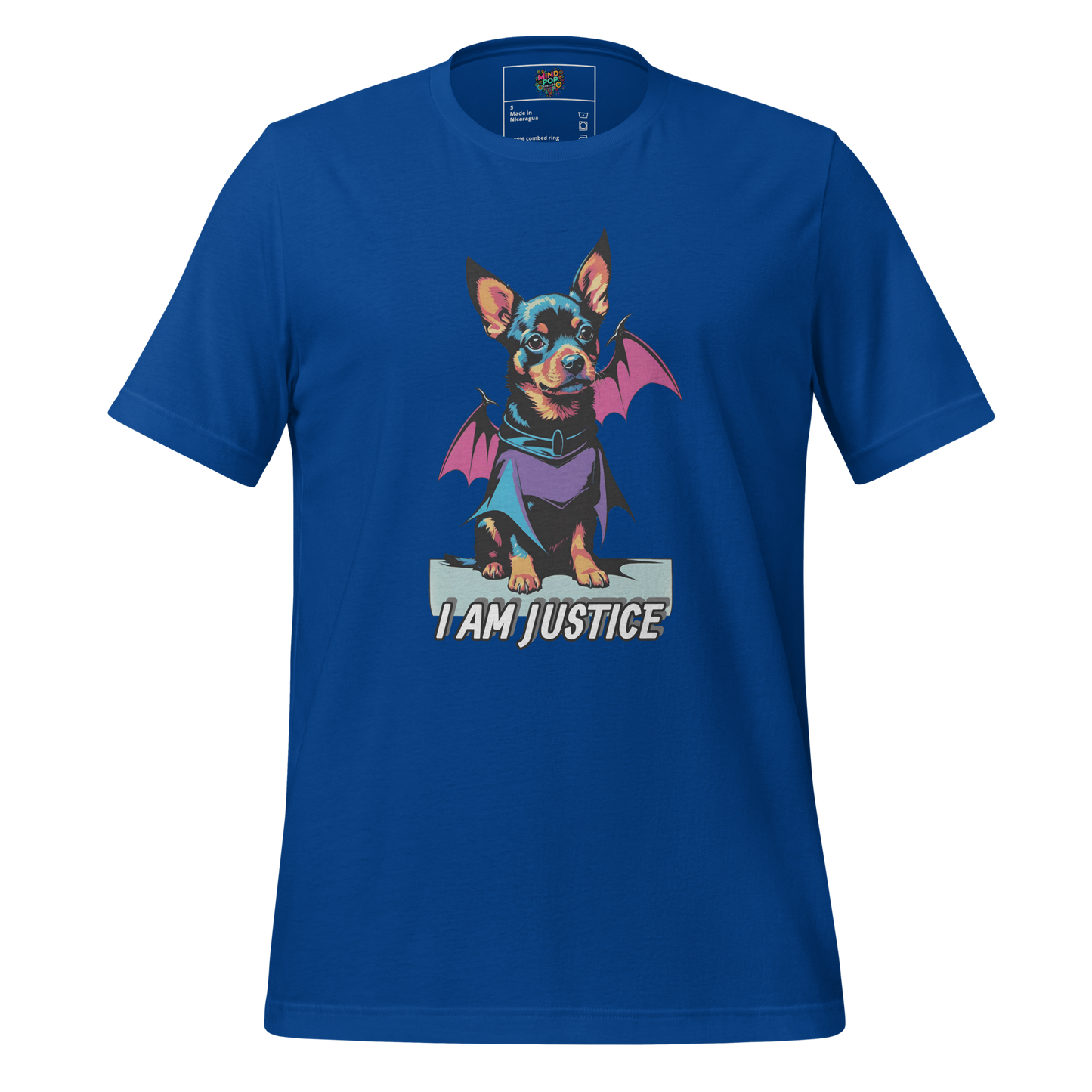 I Am Justice Shirt True Royal