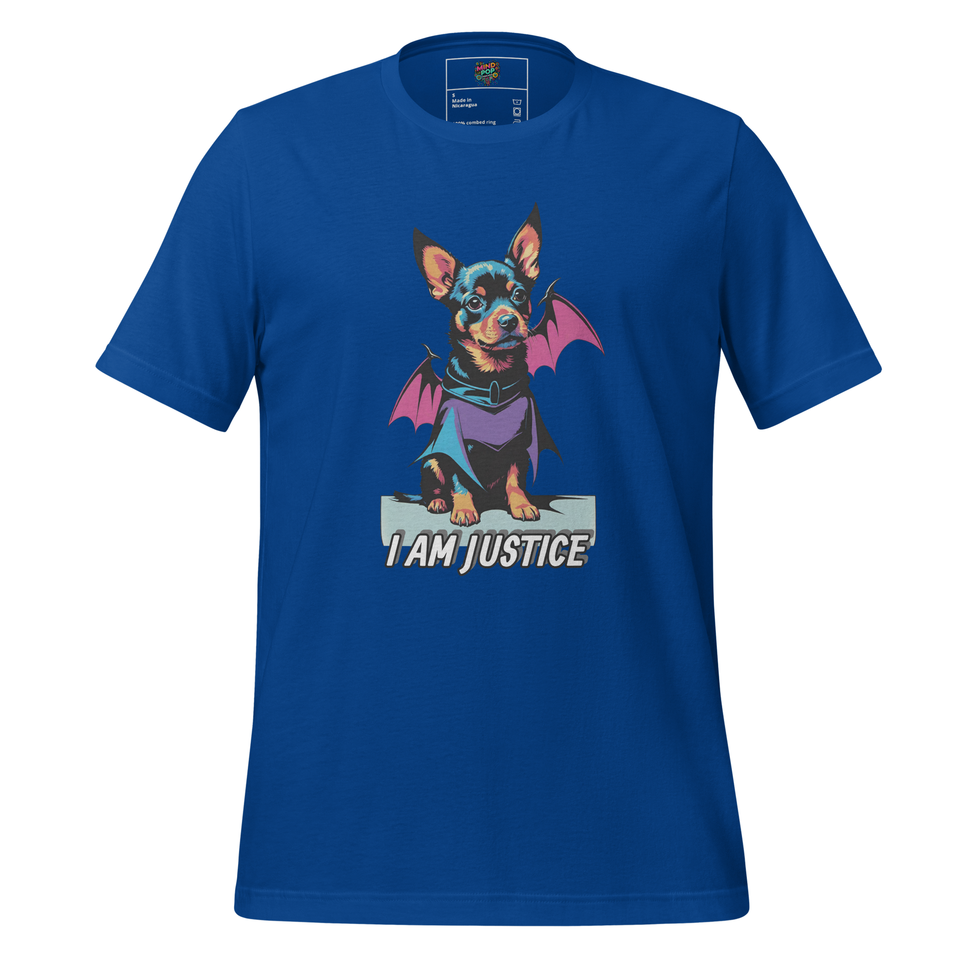 I Am Justice Shirt True Royal