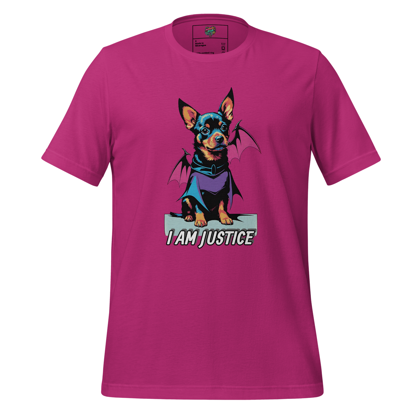 I Am Justice Shirt Berry