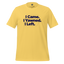 I Came I Yawned I Left — Introvert Graphic Tee