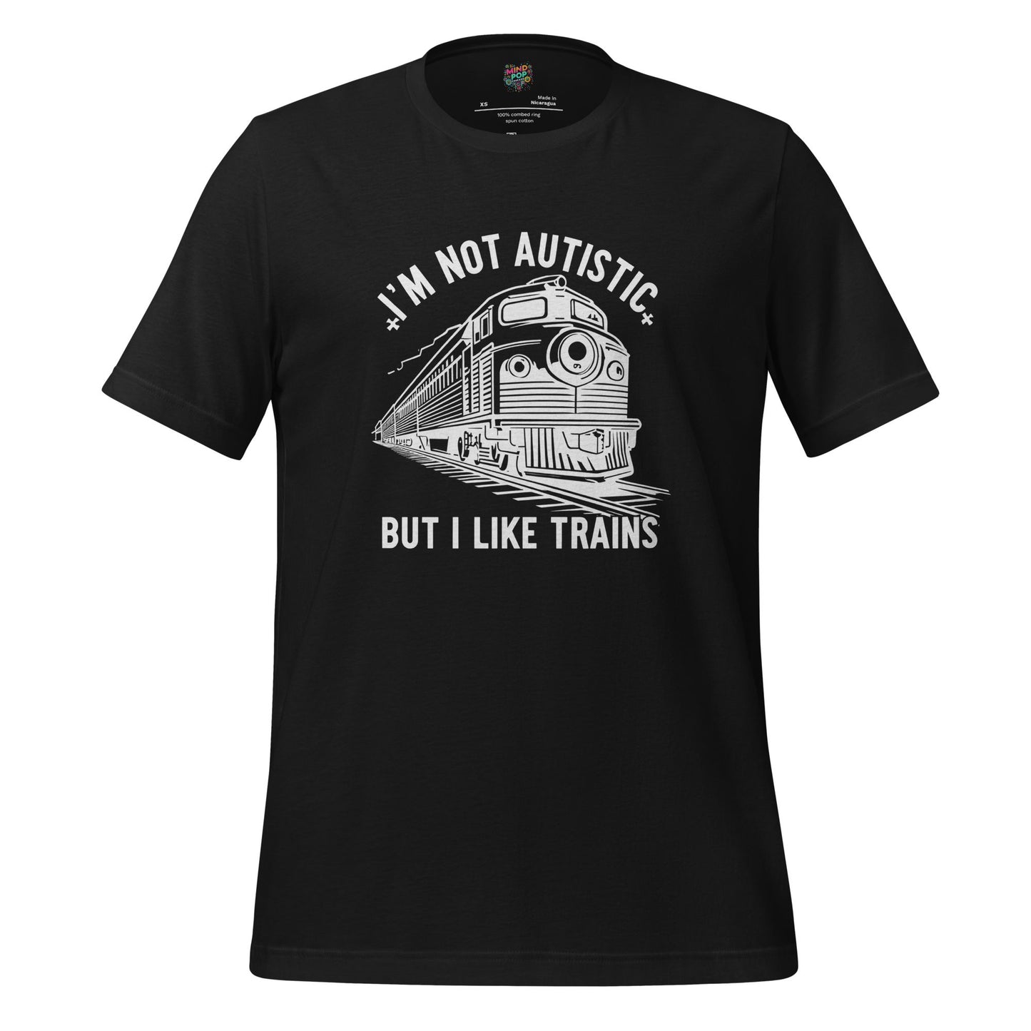 I Like Trains Shirt – Diesel Edition Retro Locomotive Graphic Tee Vintage Black