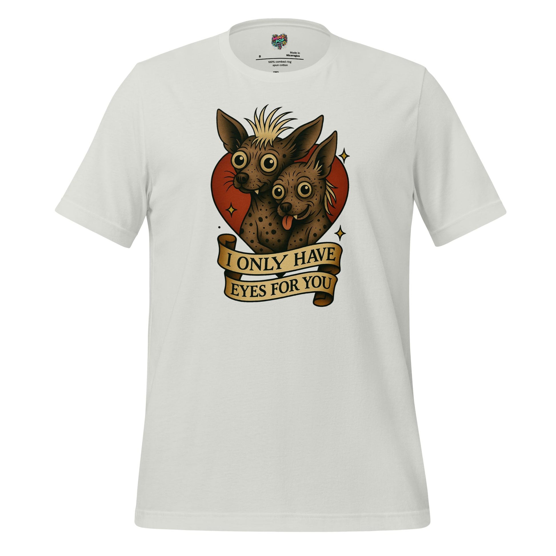 Only Have Eyes - Skeleton Tee Silver