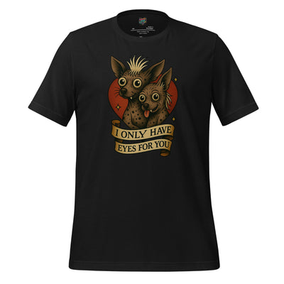 Only Have Eyes - Skeleton Tee Vintage Black