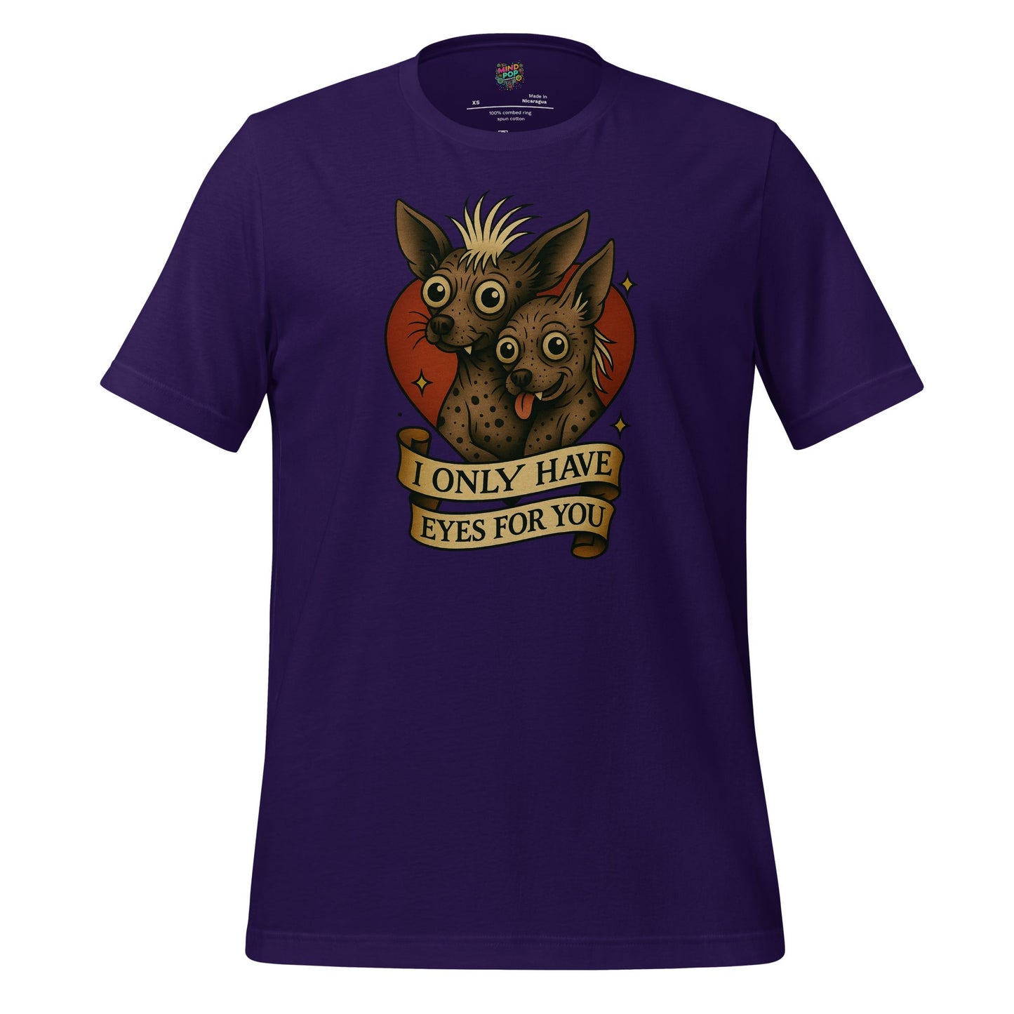 Only Have Eyes - Skeleton Tee Team Purple