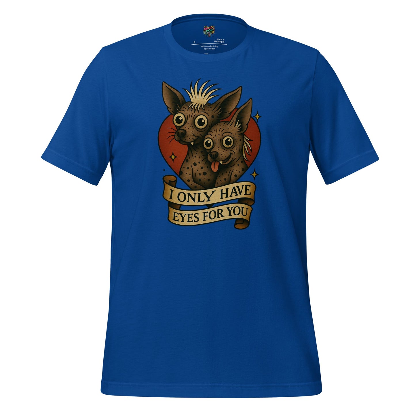 Only Have Eyes - Skeleton Tee True Royal