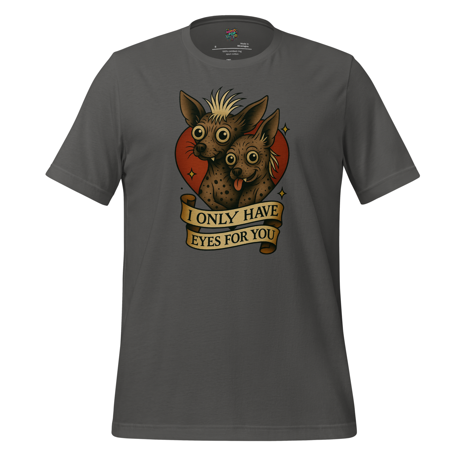 Only Have Eyes - Skeleton Tee Asphalt