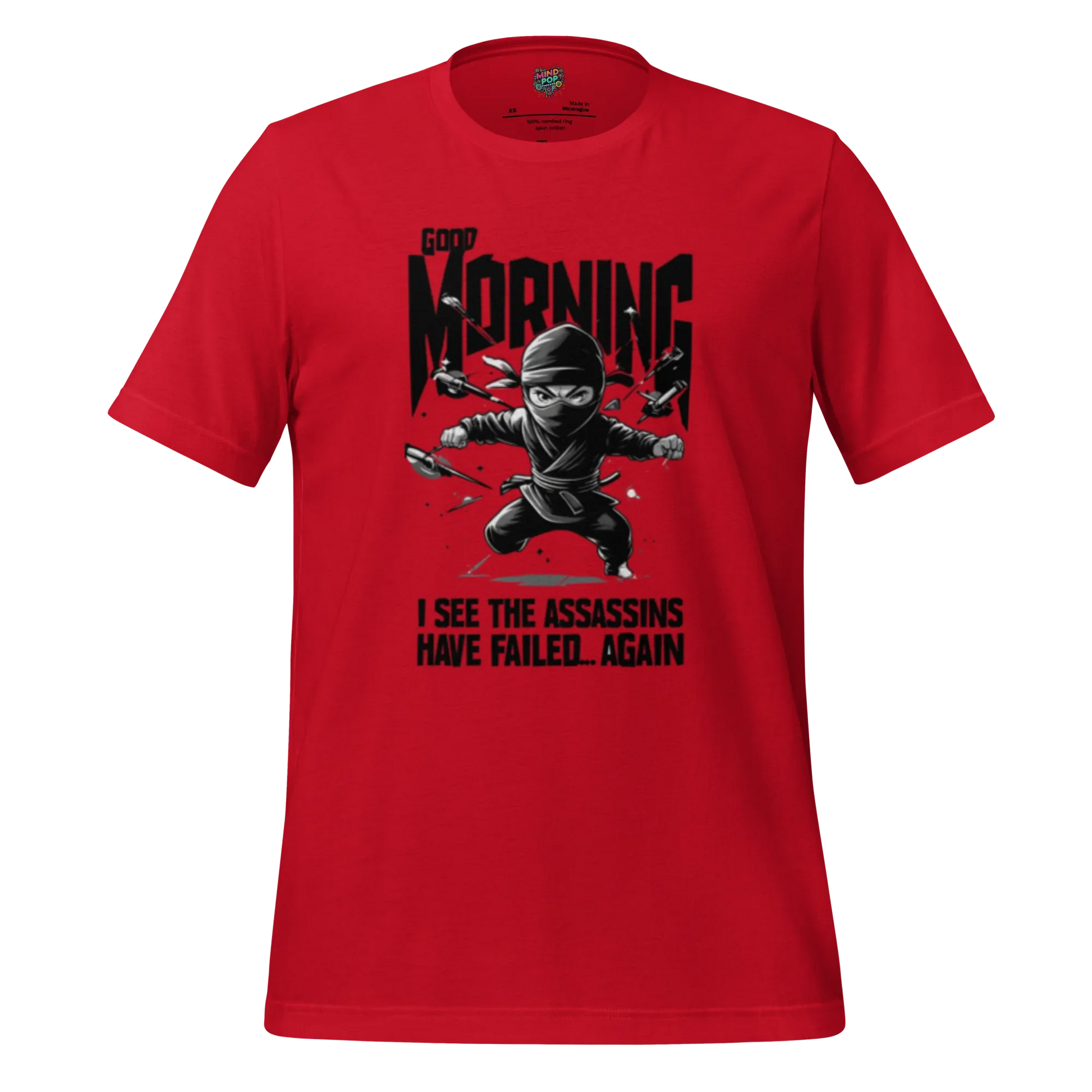 Assassins Failed - Sarcastic Graphic Tee Red