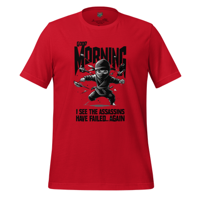 Assassins Failed - Sarcastic Graphic Tee Red