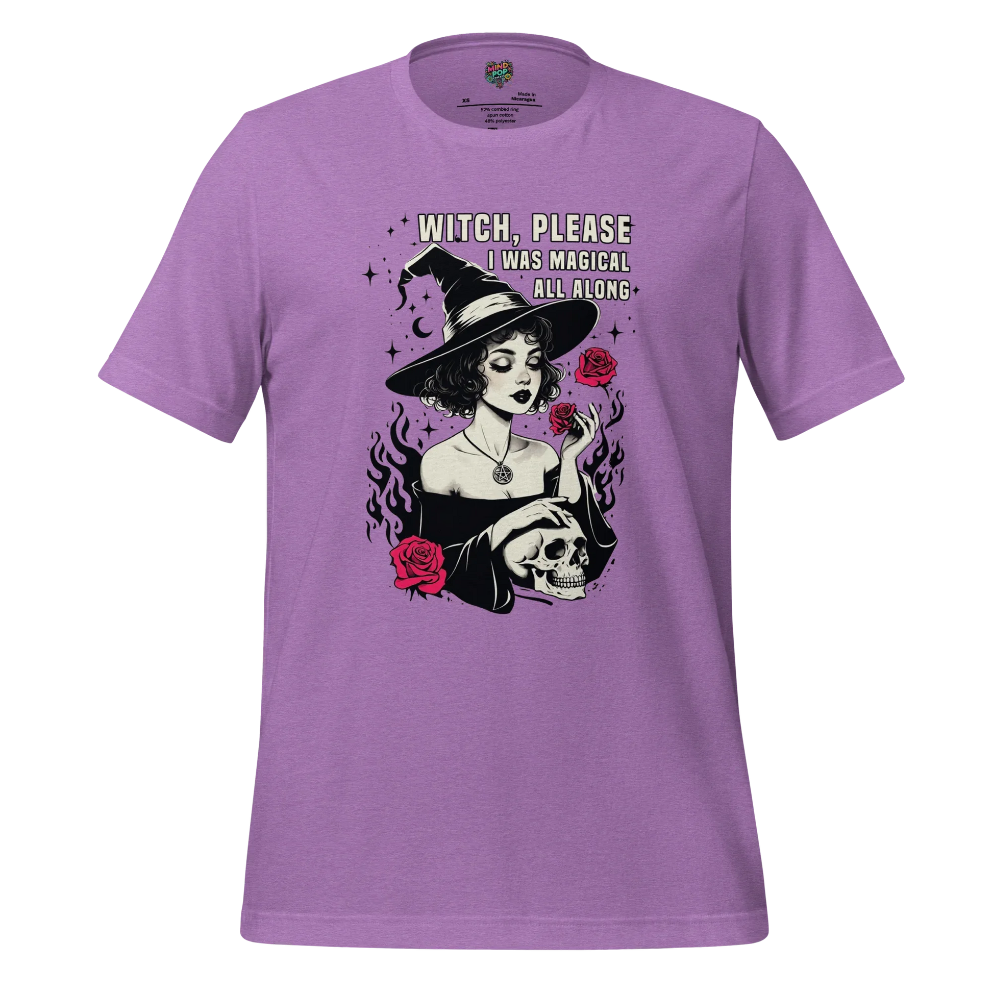 I Was Magical All Along Shirt Heather Team Purple