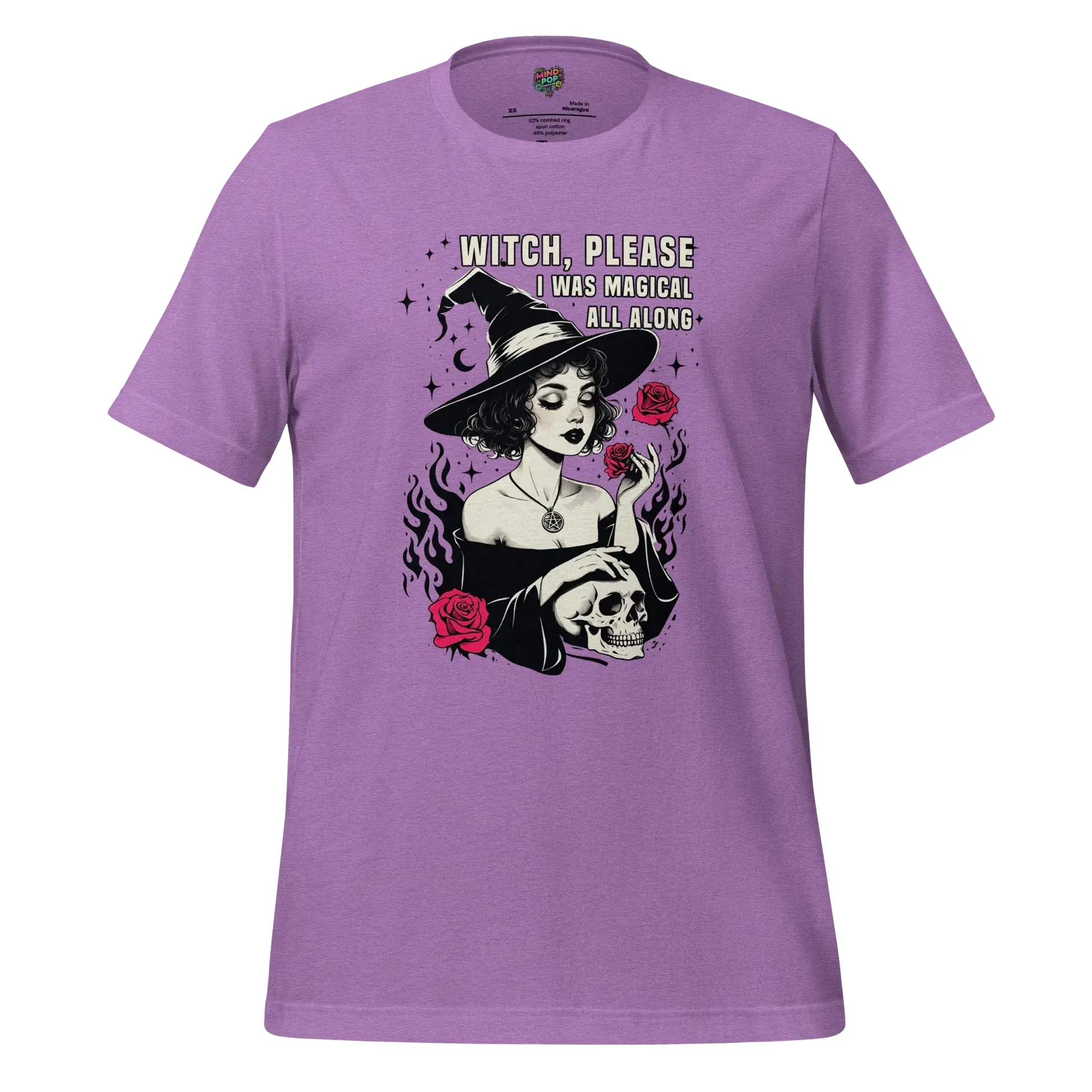 I Was Magical All Along Shirt Heather Team Purple