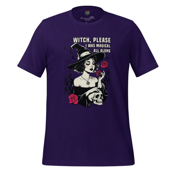 Witch Please Always Magical Graphic Tee - tshirt - MPopTop - Team Purple - 4XL - 8298157_21457