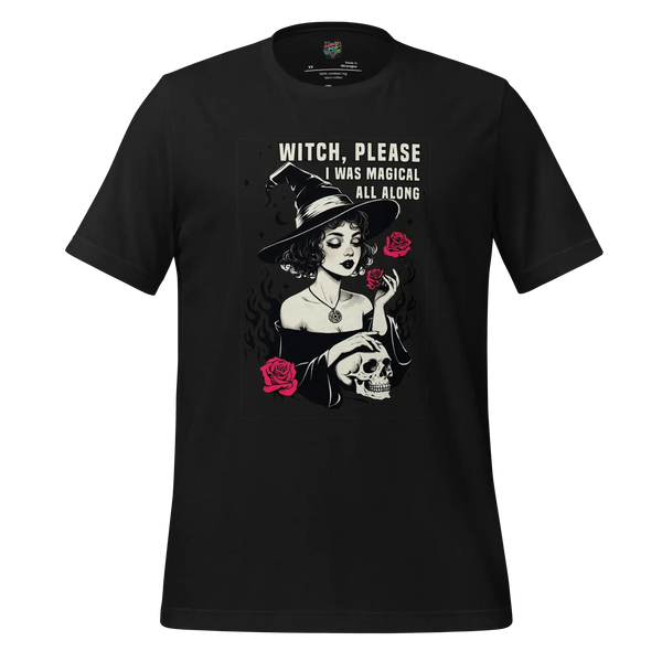 Witch Please Always Magical Graphic Tee - tshirt - MPopTop - Vintage Black - 2XL - 8298157_21598