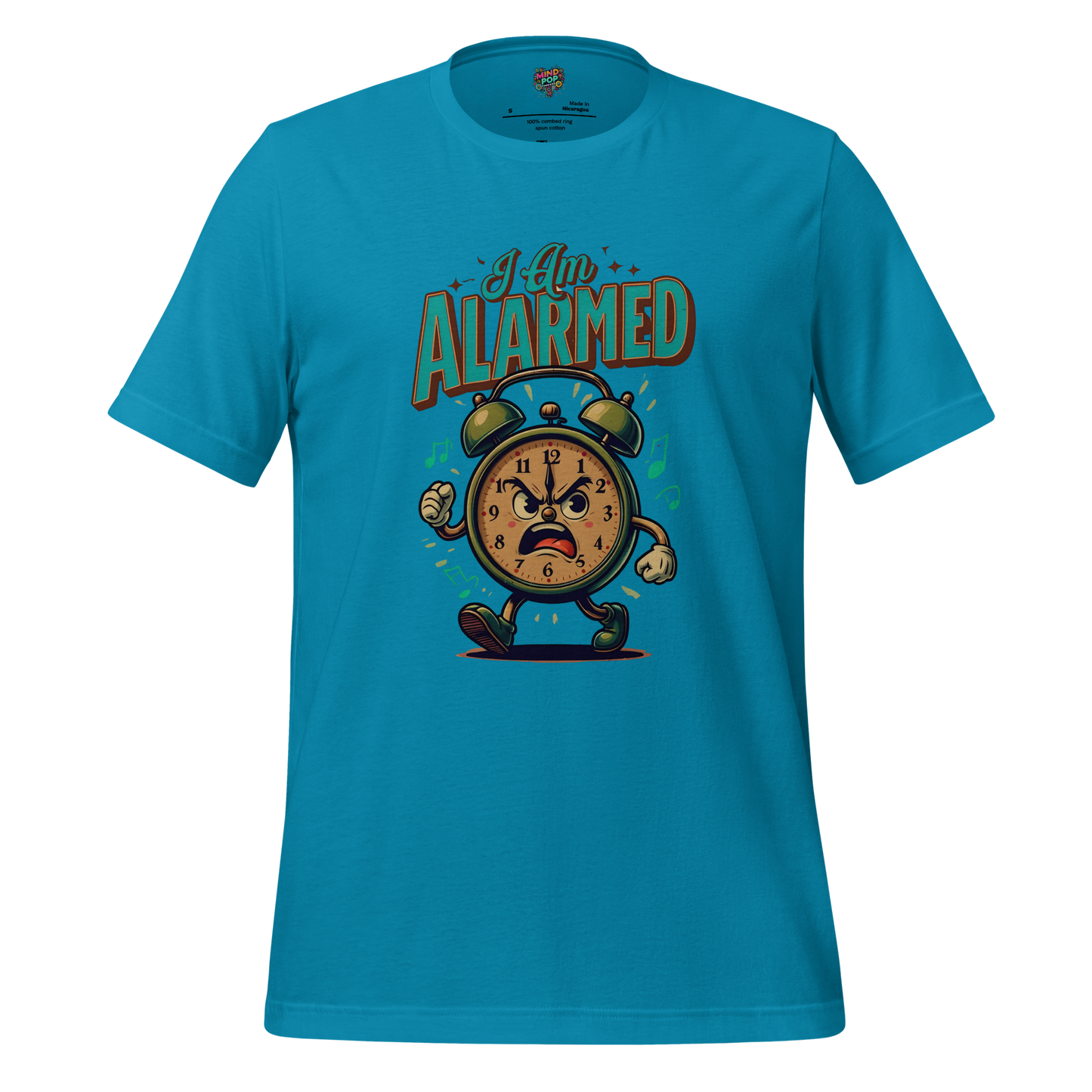 I am Alarmed Shirt: Our Hour of Discontent Shirt Aqua