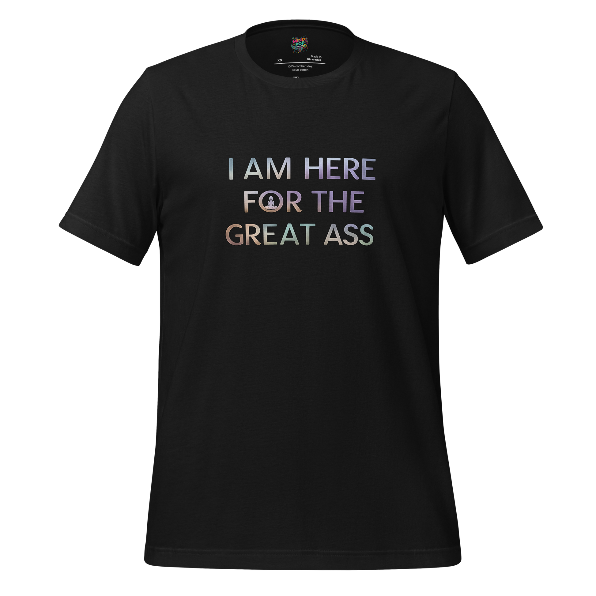 I am here for the Great Ass Shirt Vintage Black