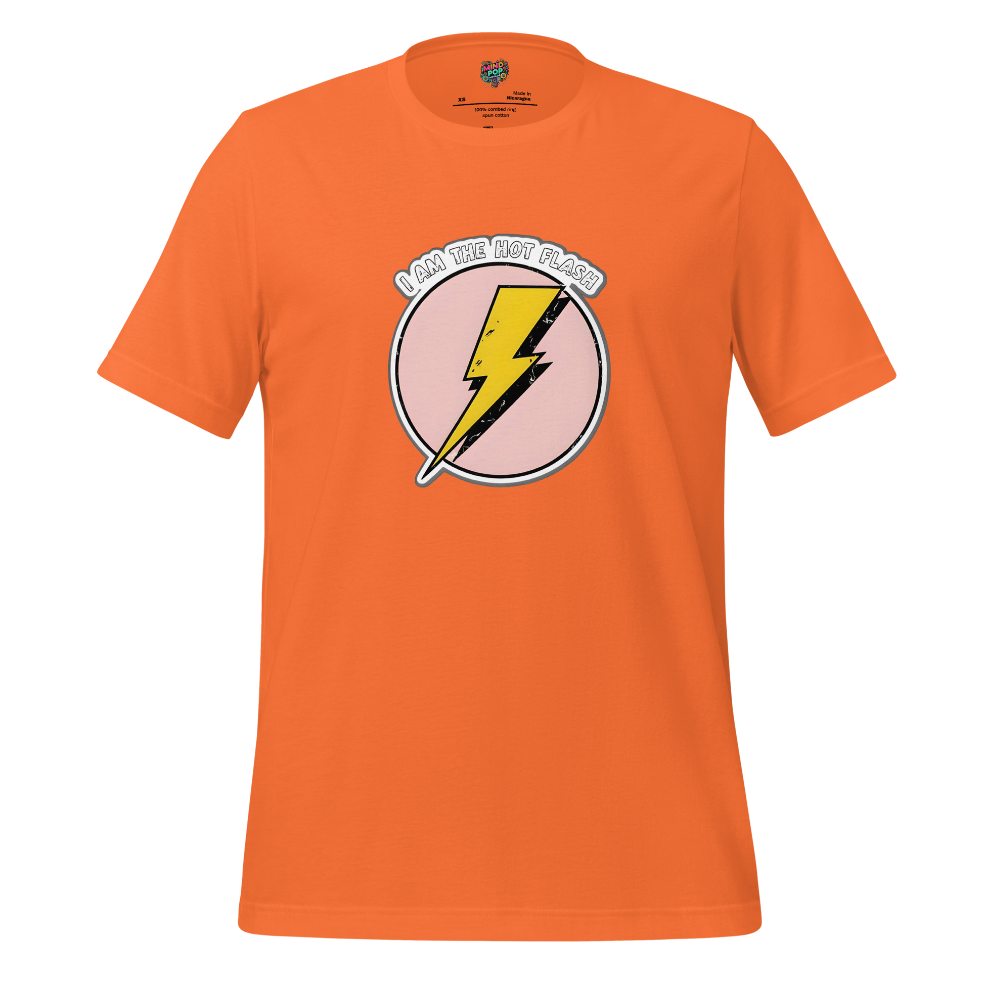 I am the Hot Flash Shirt Orange