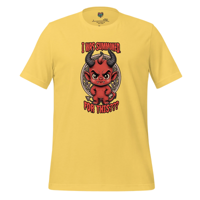 I was Summoned Shirt Yellow